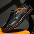Men'S Casual Shoes Handmade Mens Style Shoes Comfortable Lace up Men'S Moccasins Breathable Mens Loafers Big Size 48 Sneakers